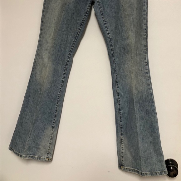 American Eagle Artist Stretch Blue Jeans Sz 8 - Picture 7 of 7